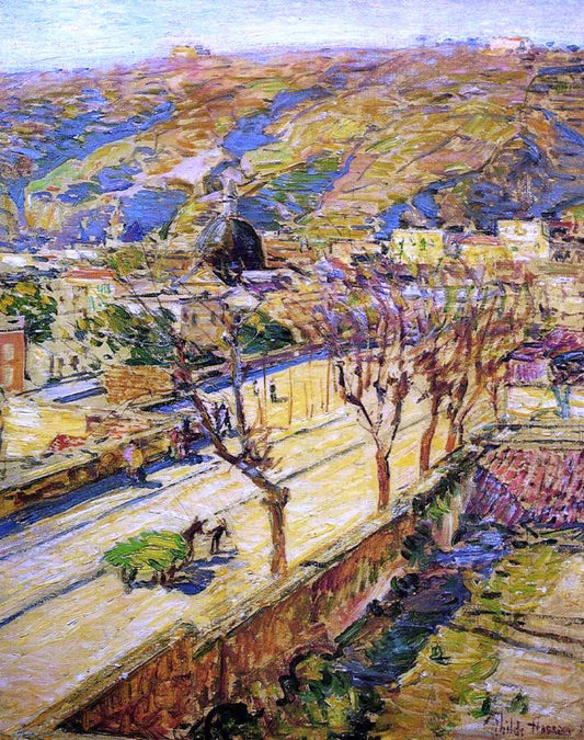 Frederick Childe Hassam Posilippo - Canvas Print