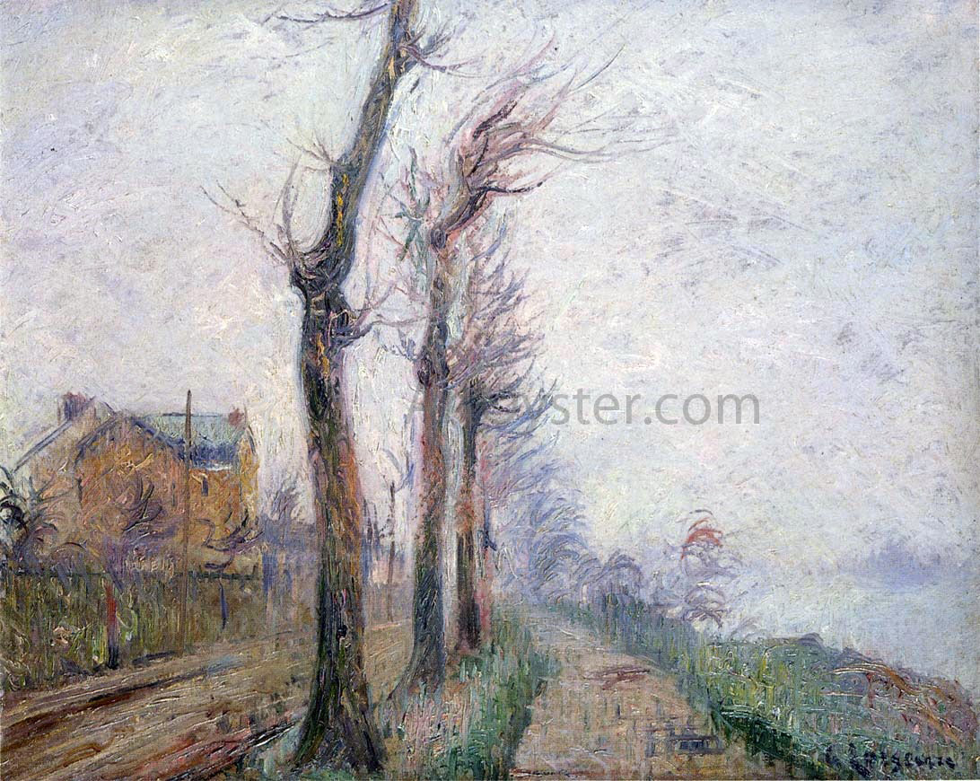 Gustave Loiseau Pothius Quay at the Oie River - Canvas Print