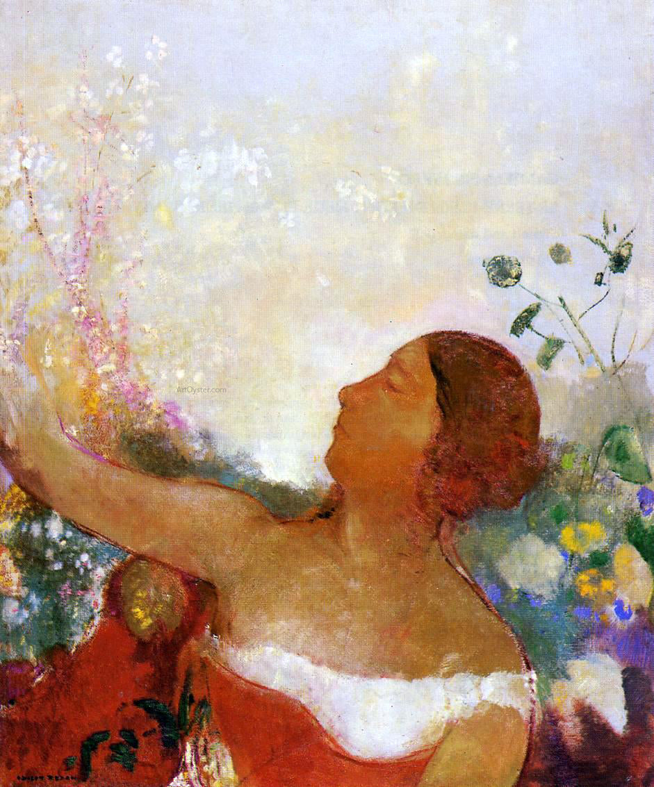 Odilon Redon Predistined Child - Canvas Print