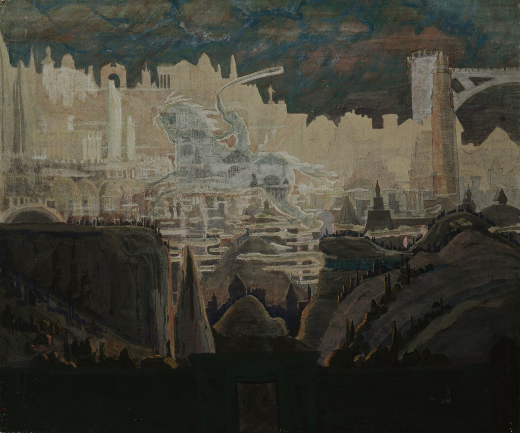 Mikalojus Ciurlionis Prelude the Knight Prelude - Canvas Print