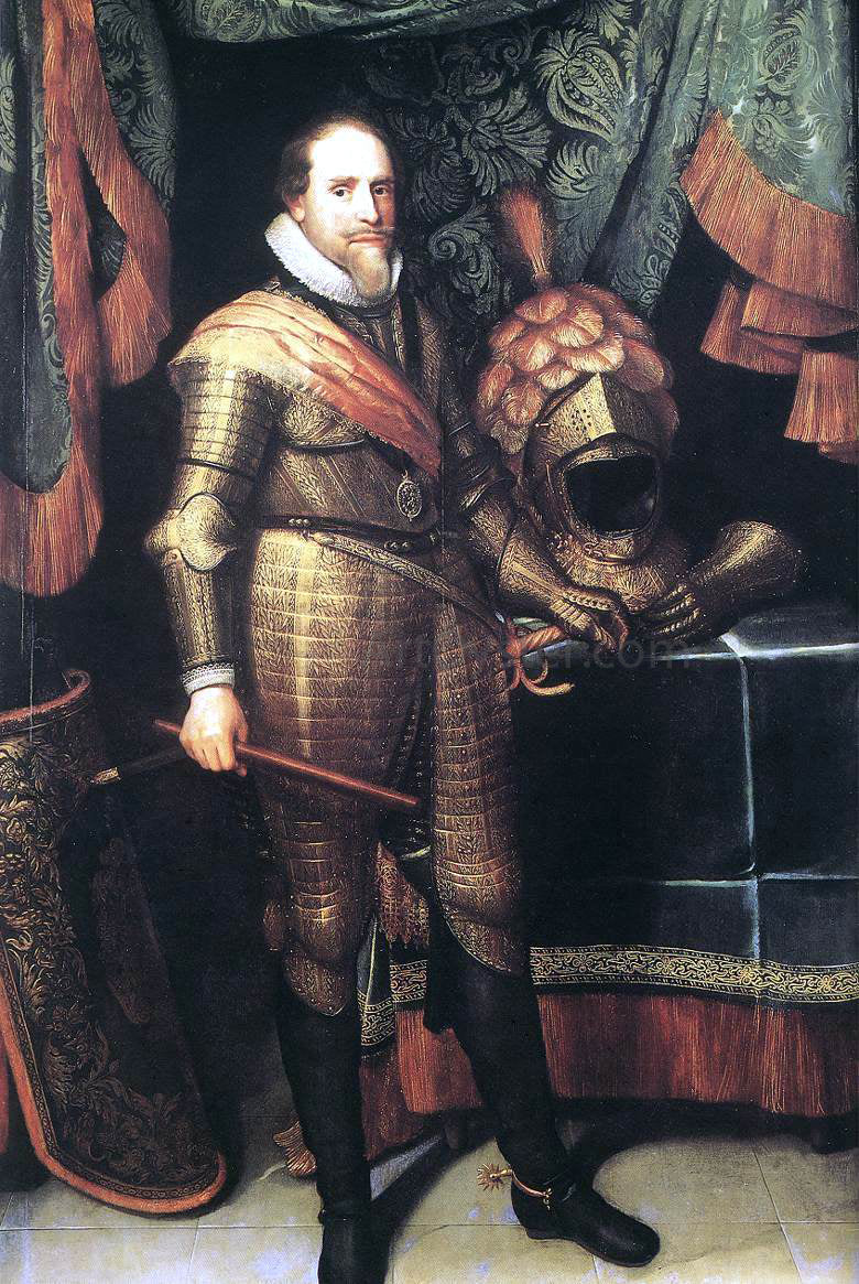Michiel Jansz. Van Miereveld Prince Maurits, Stadhouder - Canvas Print