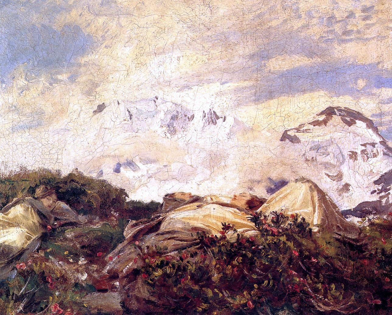 John Singer Sargent Princess Nouronihar - Canvas Print