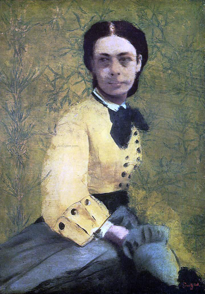 Edgar Degas Princess Pauline de Metternich - Canvas Print