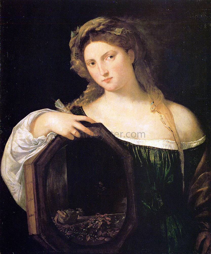 Titian Profane Love - Canvas Print