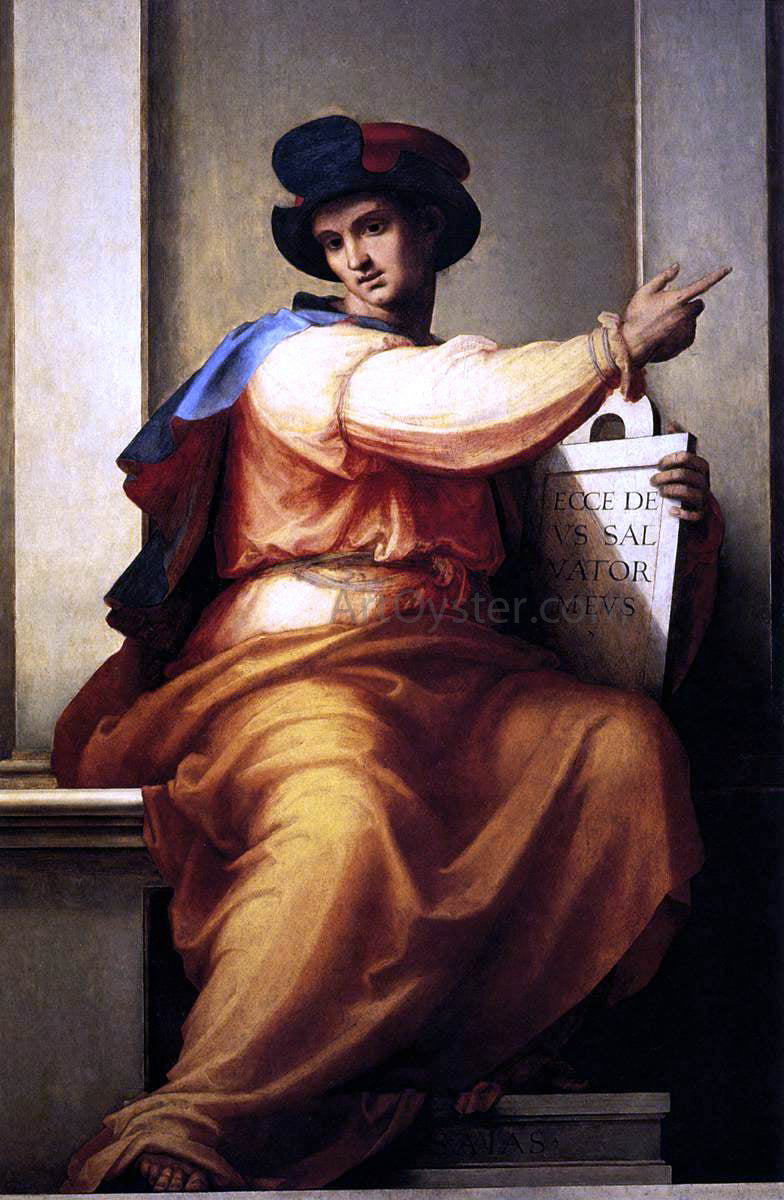Fra Bartolomeo Prophet Isaiah - Canvas Print