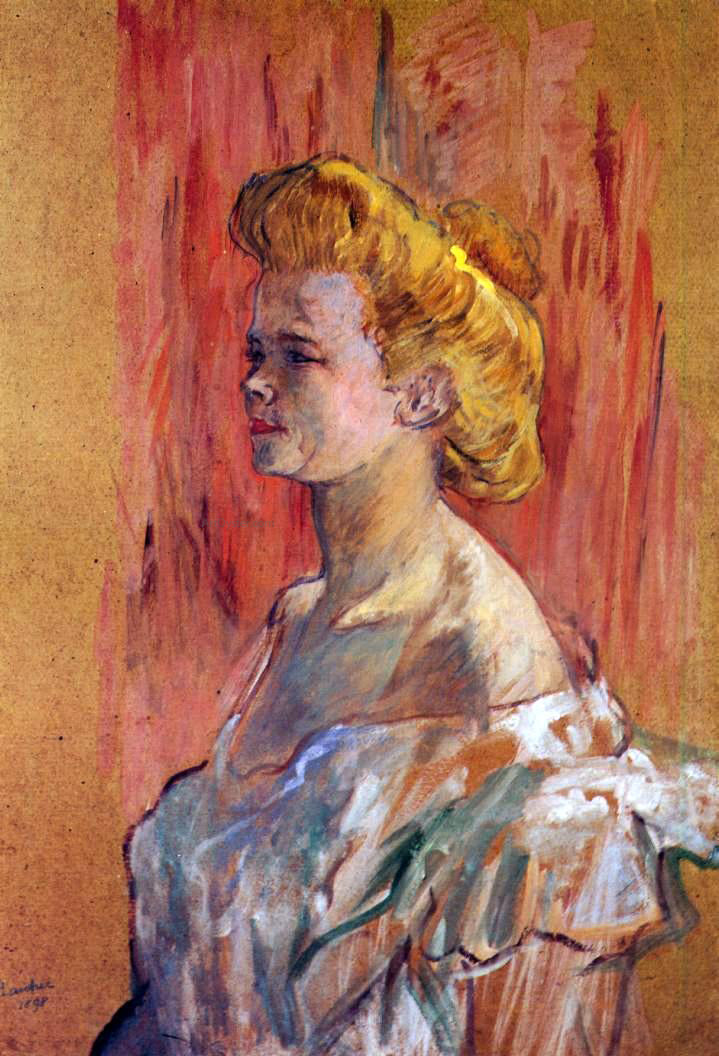 Henri De Toulouse-Lautrec Prostitute: the Sphinx - Canvas Print