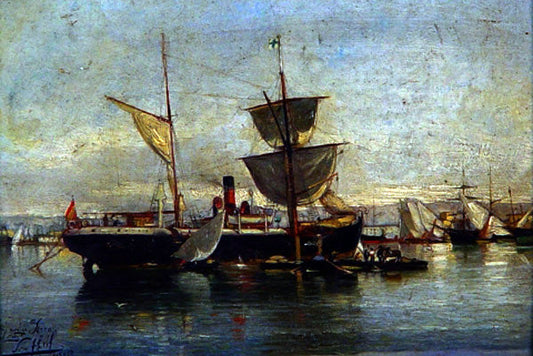 Salvador Abril Y Blasco Puerto - Canvas Print