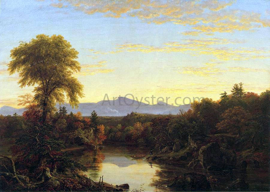 Adam Willaerts Puritans Leaving for America - Canvas Print