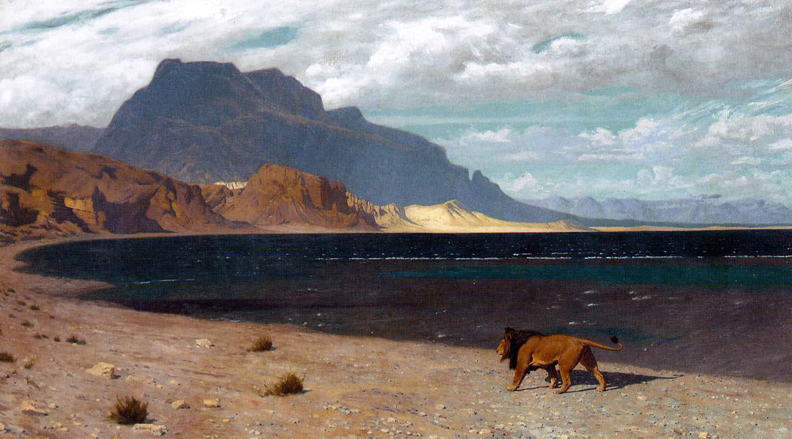 Jean-Leon Gerome Quaerens Quem Devoret - Canvas Print