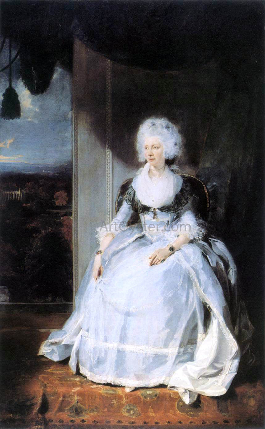 Sir Thomas Lawrence Queen Charlotte - Canvas Print