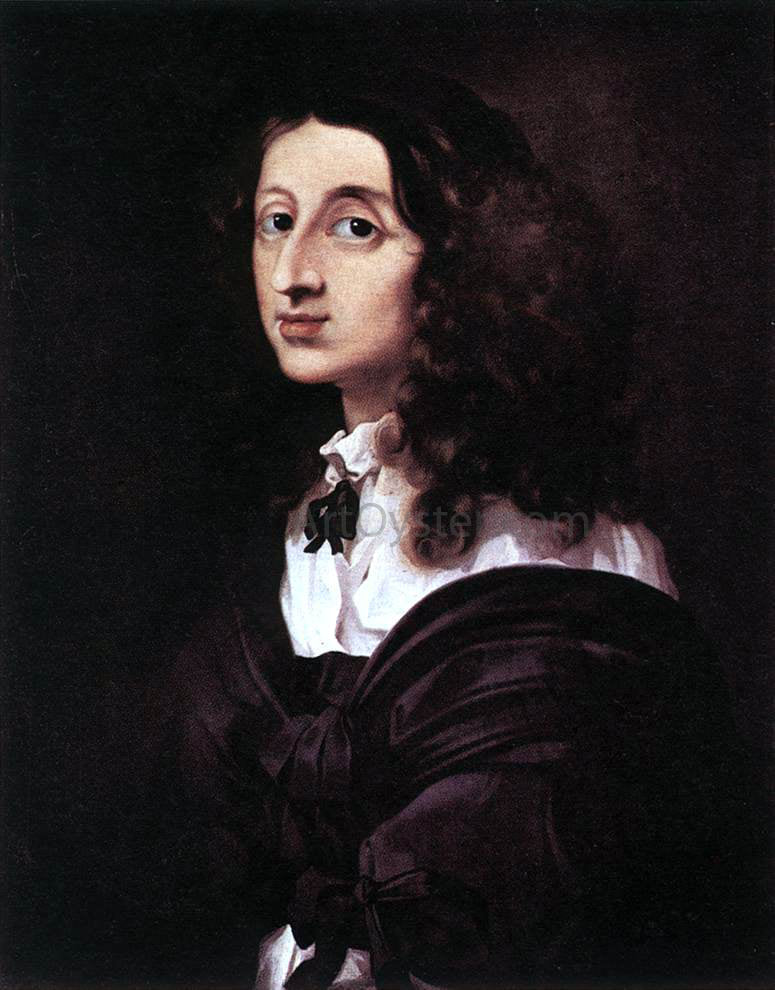 Sebastien Bourdon Queen Christina of Sweden - Canvas Print