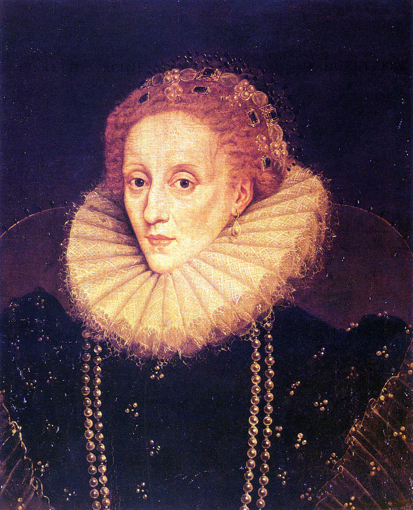 The Younger Marcus Gheeraerts Queen Elizabeth I - Canvas Print
