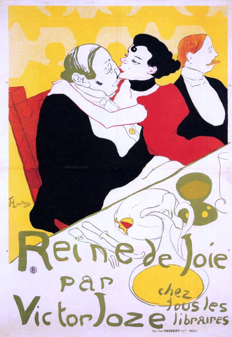 Henri De Toulouse-Lautrec Queen of Joy - Canvas Print