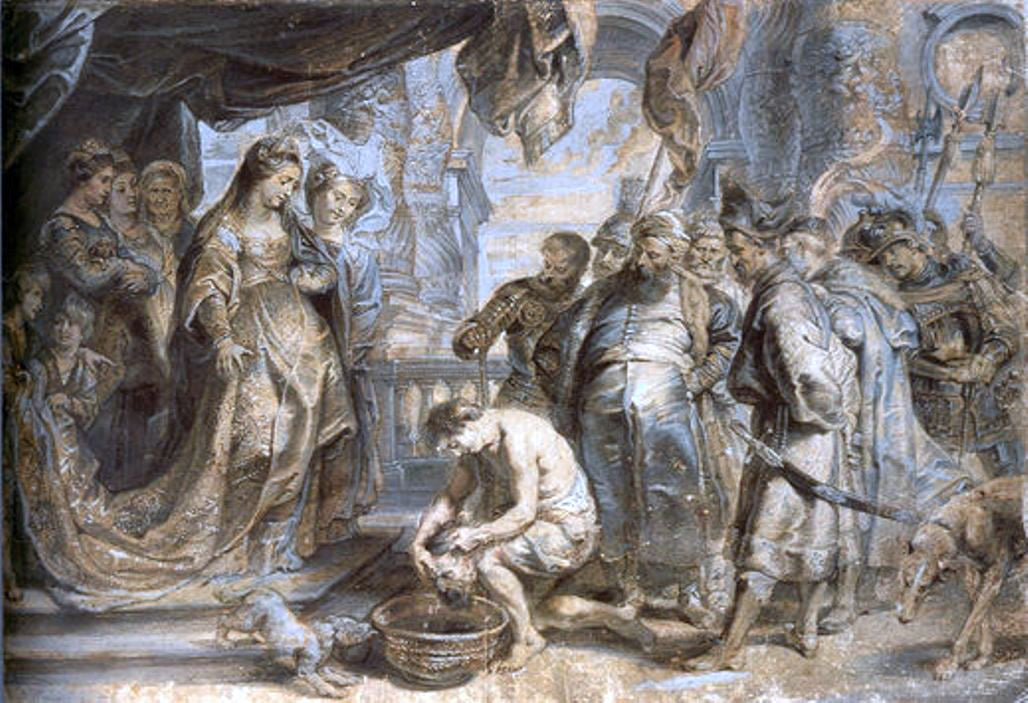 Peter Paul Rubens Queen Tomyris with the Head of Cyrus - Canvas Print