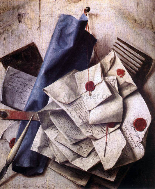 Cornelius Gijsbrechts Quodlibet - Canvas Print