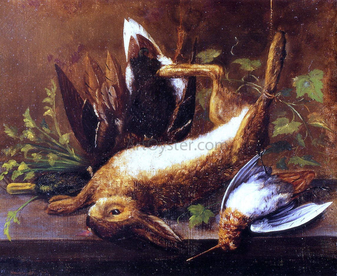 William Aiken Walker Rabbit, Duck and Snipe - Canvas Print