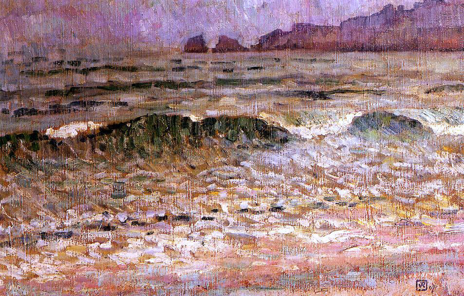 Theo Van Rysselberghe Rain - Jersey - Canvas Print
