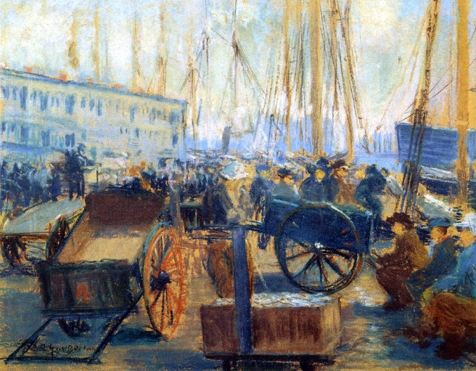 Arthur Clifton Goodwin A Rainbow In - Canvas Print