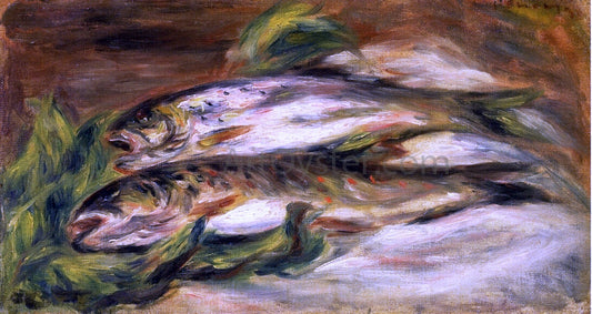 Pierre Auguste Renoir Rainbow Trout - Canvas Print