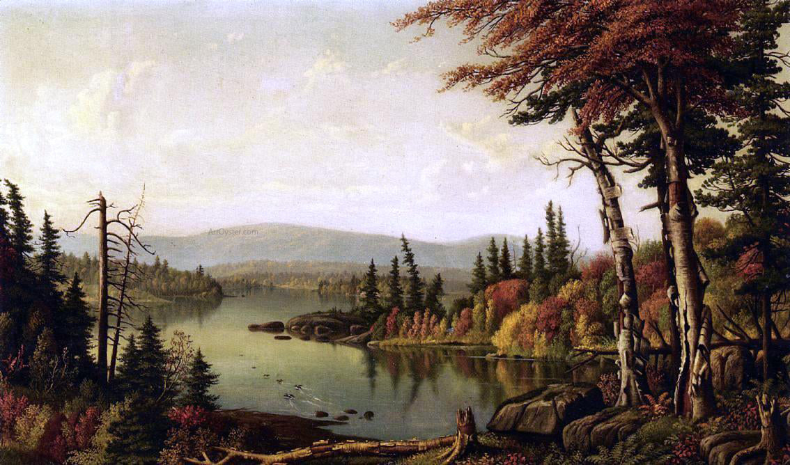 Levi Wells Prentice Raquette Lake - Canvas Print