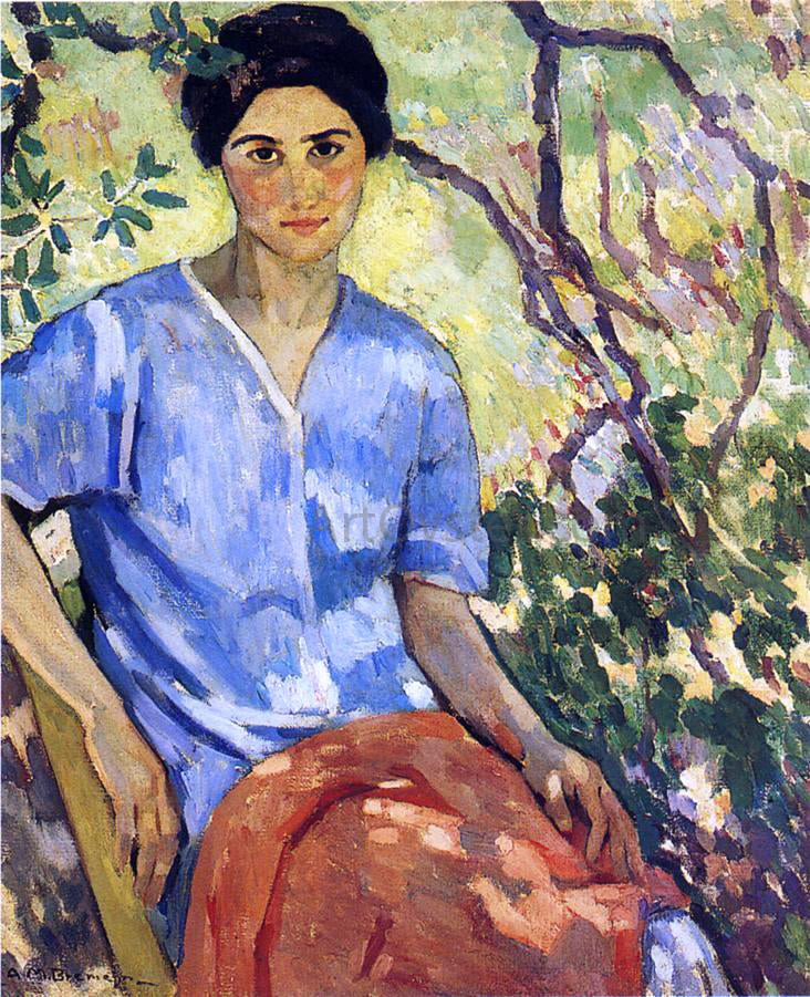 Anne Bremer Ravenlocks - Canvas Print