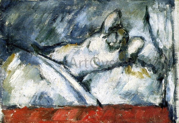 Paul Cezanne Reclining Nude - Canvas Print