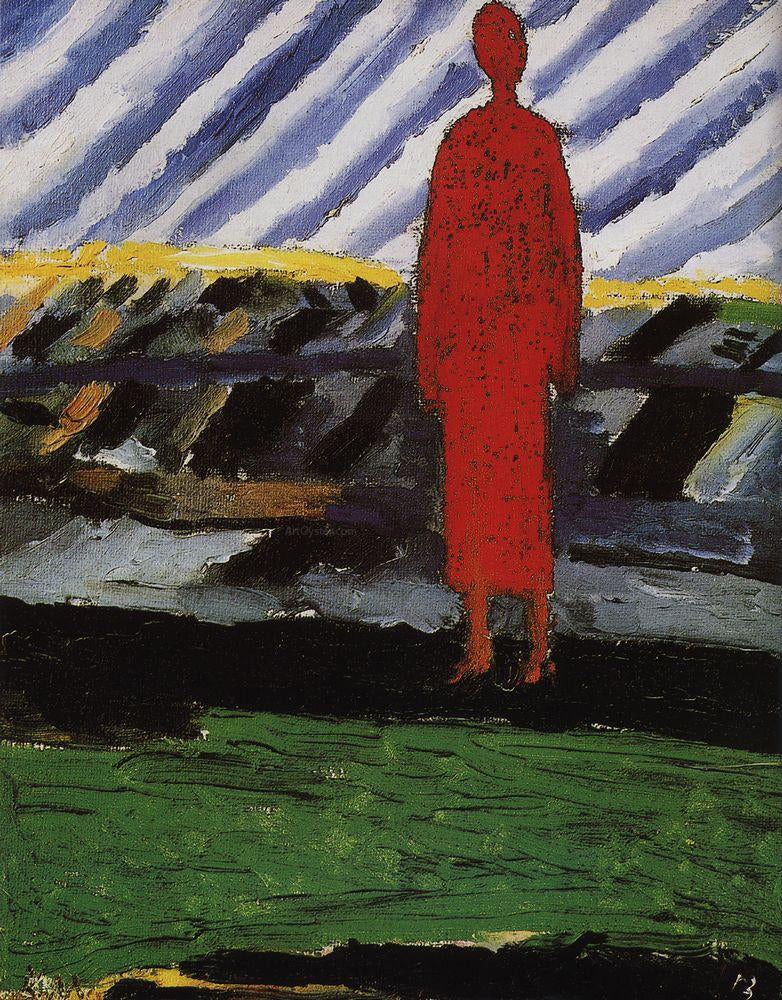 Kazimir Malevich Red Figure - Canvas Print