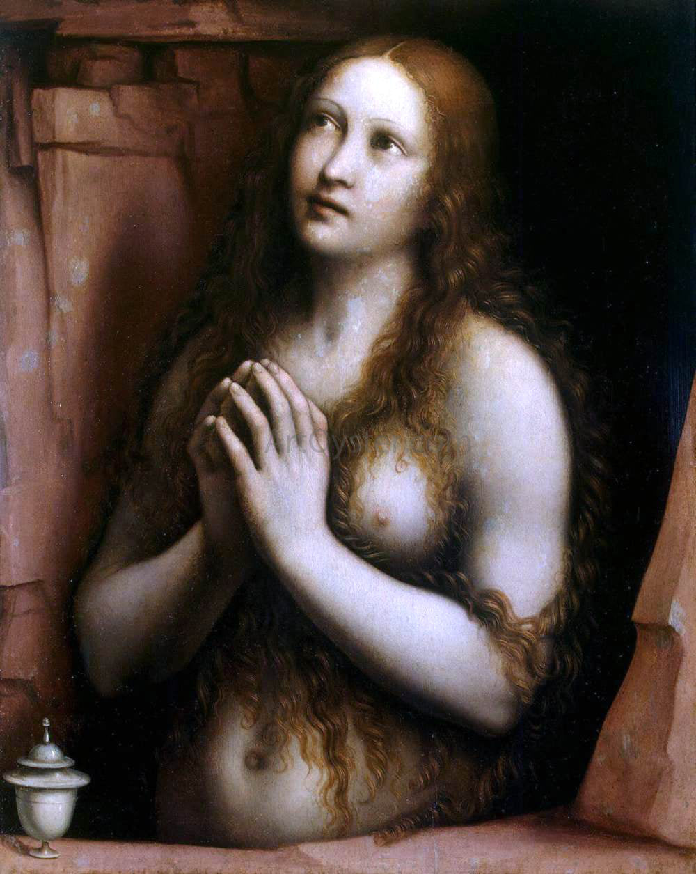 Giampietrino Repentant Mary Magdalene - Canvas Print