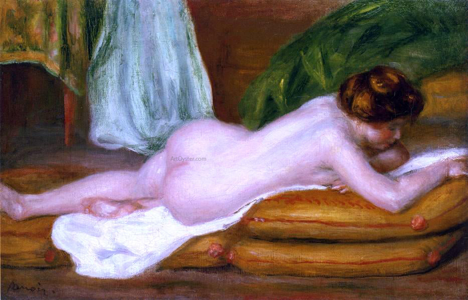 Pierre Auguste Renoir Rest - Canvas Print