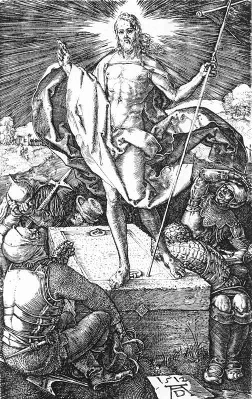 Albrecht Durer Resurrection (No. 15) - Canvas Print
