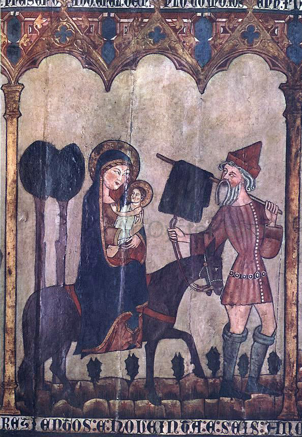 Unknown Retable (detail) - Canvas Print