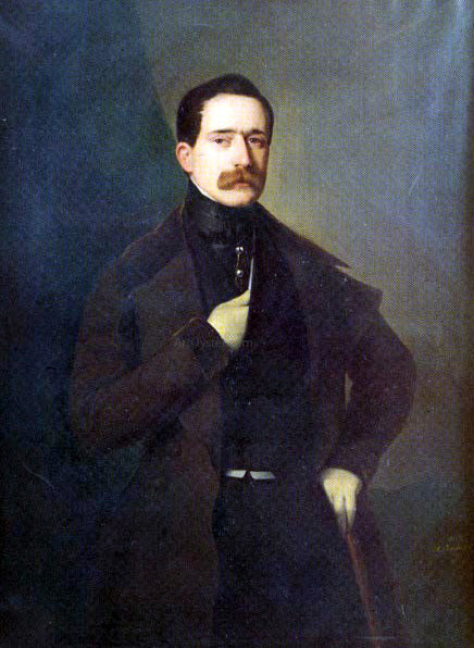 Salvador Viniegra Y Lasso de la Vega Retrato - Canvas Print