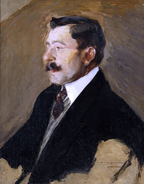 Julio Vila Prades Retrato de Hombre - Canvas Print