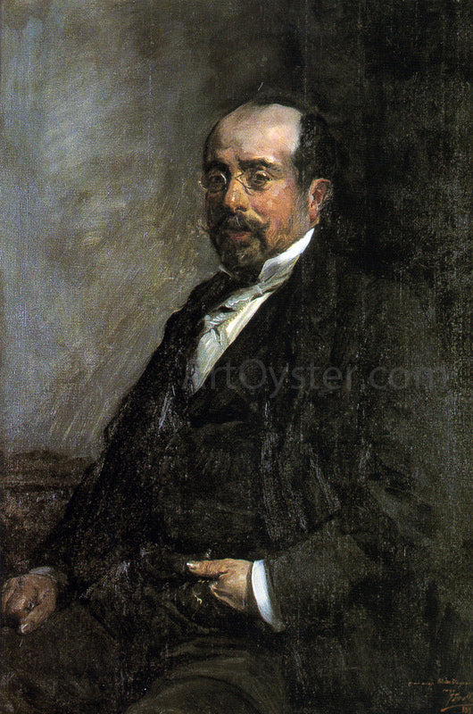 Antonio Munoz Degrain Retrato Munoz Degrain - Canvas Print
