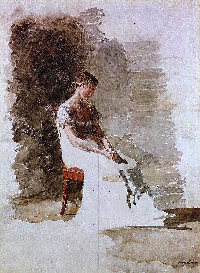 Thomas Eakins Retrospection - Canvas Print