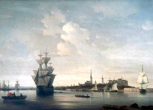 Ivan Constantinovich Aivazovsky Revel - Canvas Print