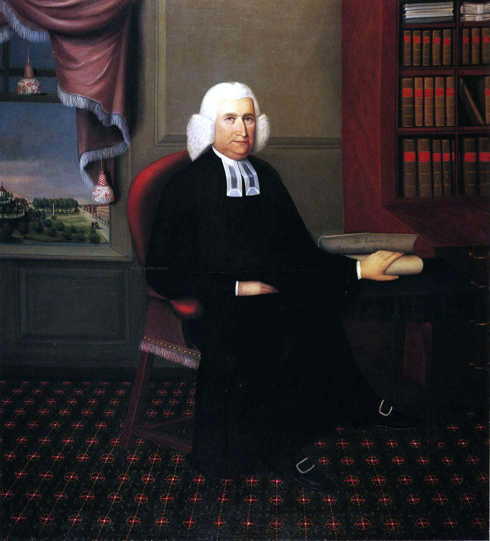 Joseph Steward Reverend Eleazar Wheelock - Canvas Print