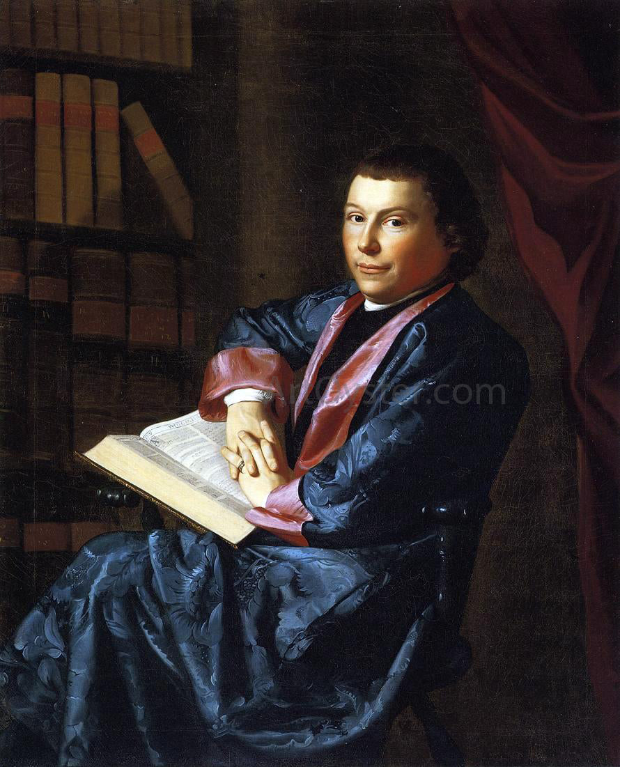 John Singleton Copley Reverend Thomas Cary - Canvas Print