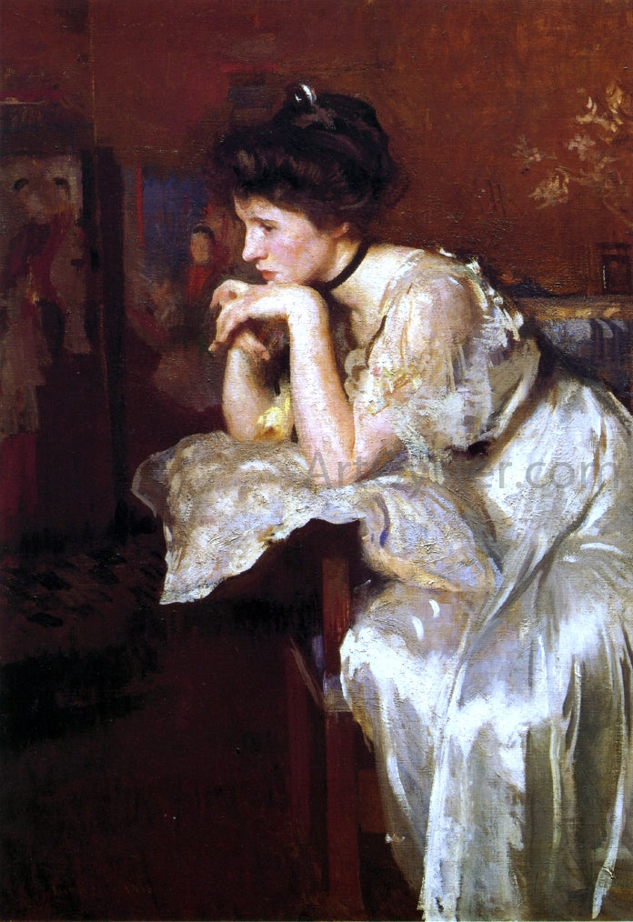 Edmund Tarbell Reverie (Katherine Finn) - Canvas Print