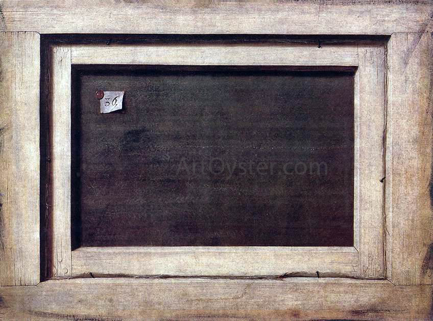 Cornelius Gijsbrechts Reverse Side of a Painting - Canvas Print