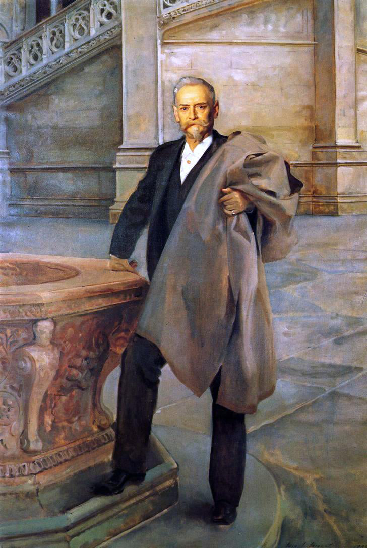 John Singer Sargent Richard Morris Hunt - Canvas Print