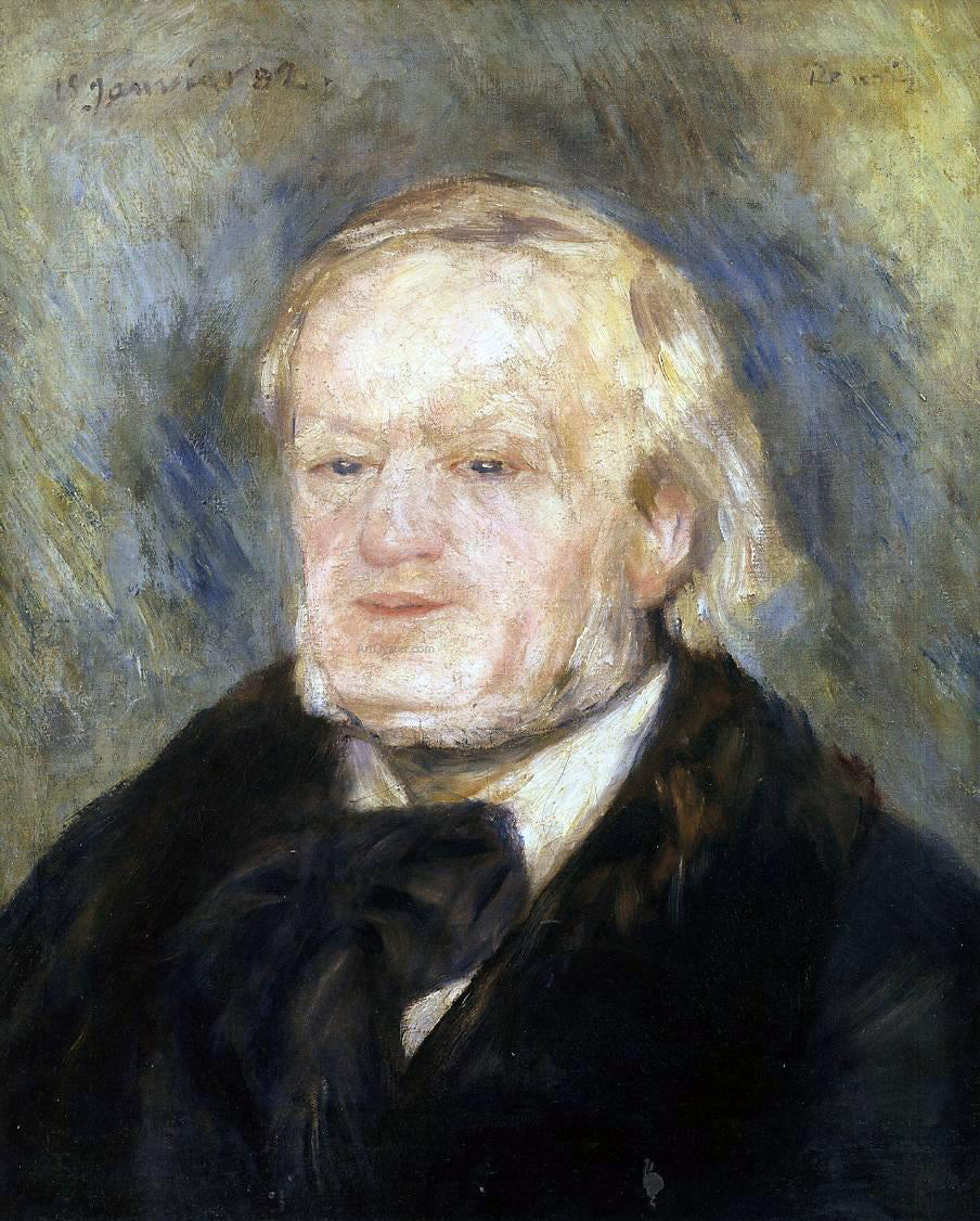 Pierre Auguste Renoir Richard Wagner - Canvas Print