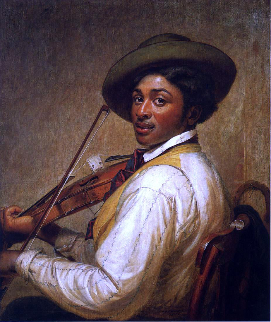 William Sidney Mount Right and Left - Canvas Print