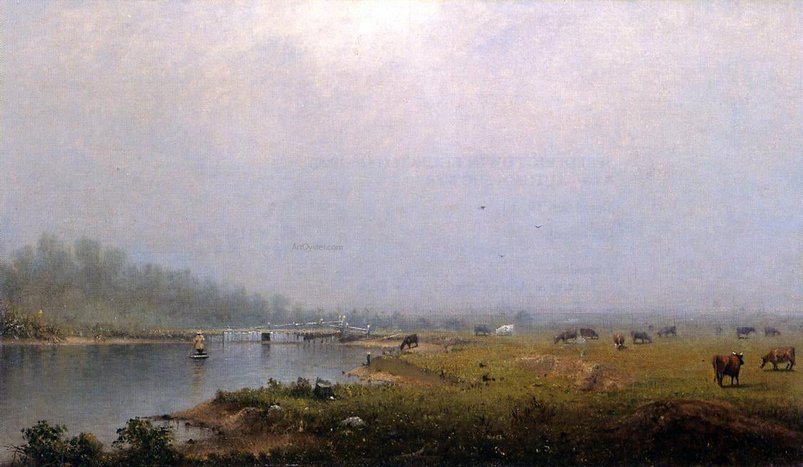 Alexander Helwig Wyant Rising Mist - Canvas Print