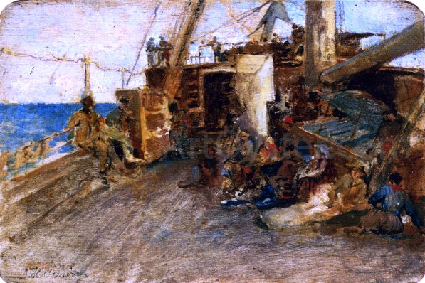 Alfonso Hollaender Ritorno da Rio de Janiero - Canvas Print