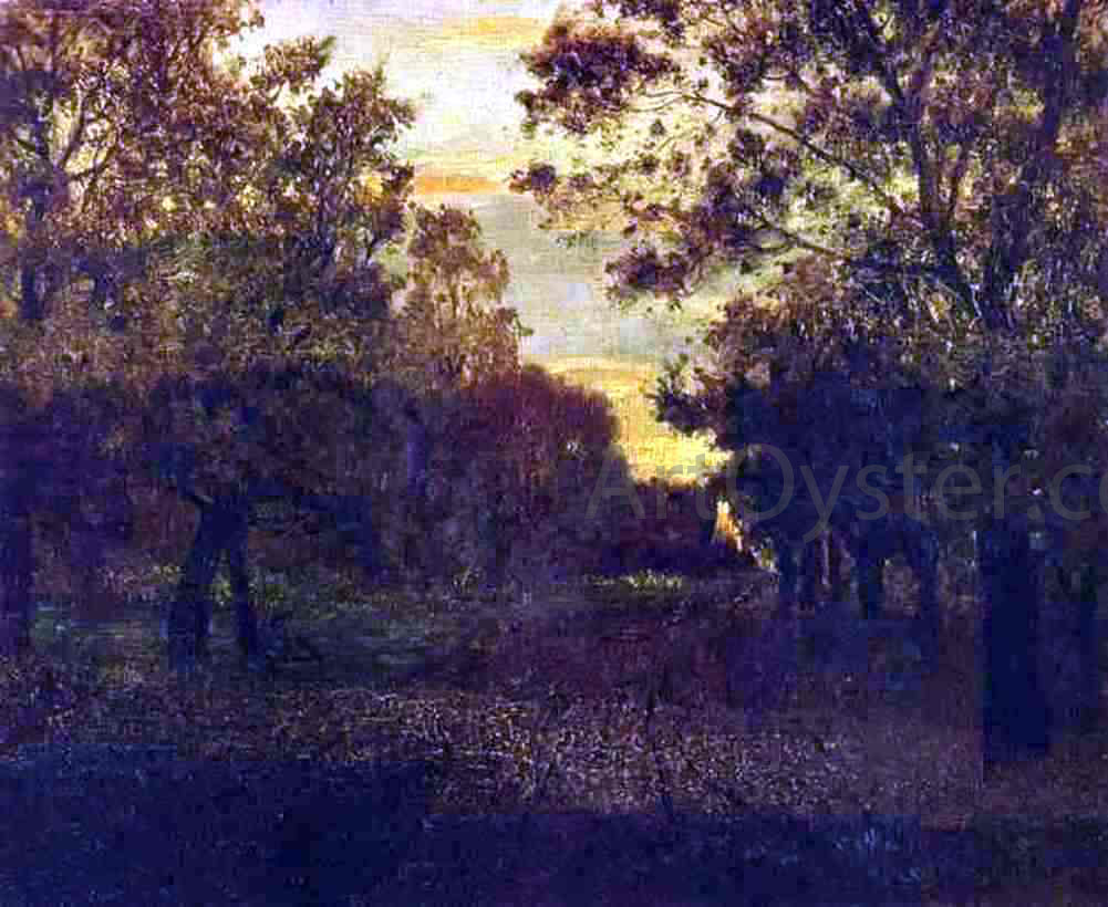 Isaac Ilich Levitan Road in a Wood - Canvas Print