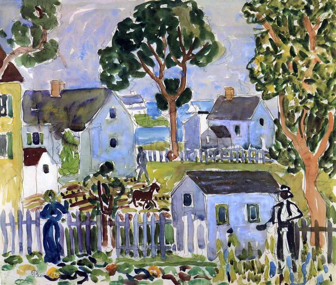 Maurice Prendergast Rockport - Canvas Print