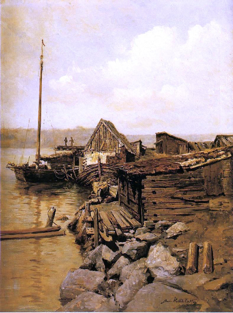 Burr H Nicholls Rockport - Canvas Print