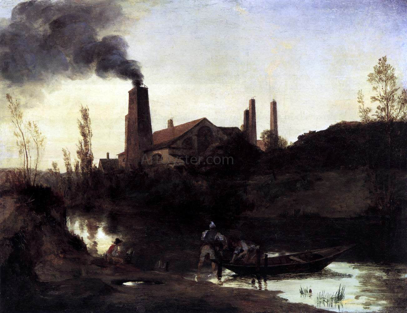 Carl Blechen Rolling Mill - Canvas Print
