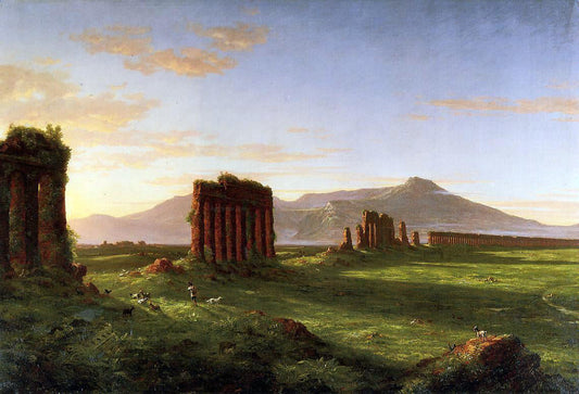 Thomas Cole Roman Campagna - Canvas Print
